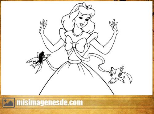 dibujos de princesas