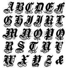 letras goticas