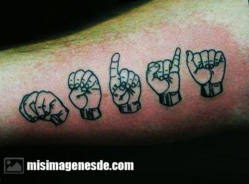 tatuajes de letras