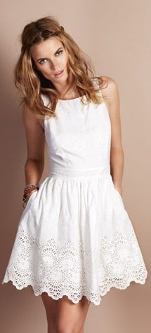 vestidos blancos