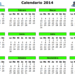 Imágenes de calendario 2014