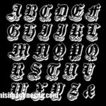 Imágenes de letras goticas