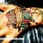 Imágenes de tatuajes en la mano